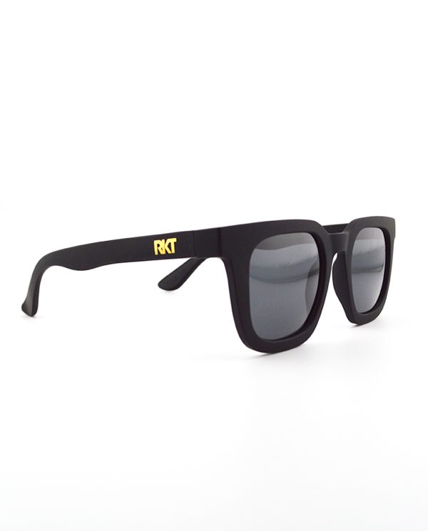 Black RKT Brodie sunglasses with dark lenses.