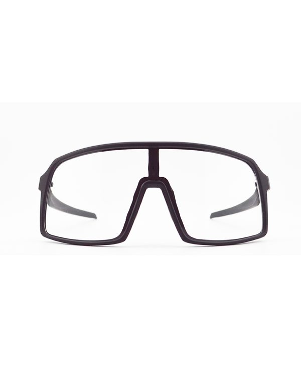 RKT Blaze Clear MTB glasses with a black frame and clear lenses.