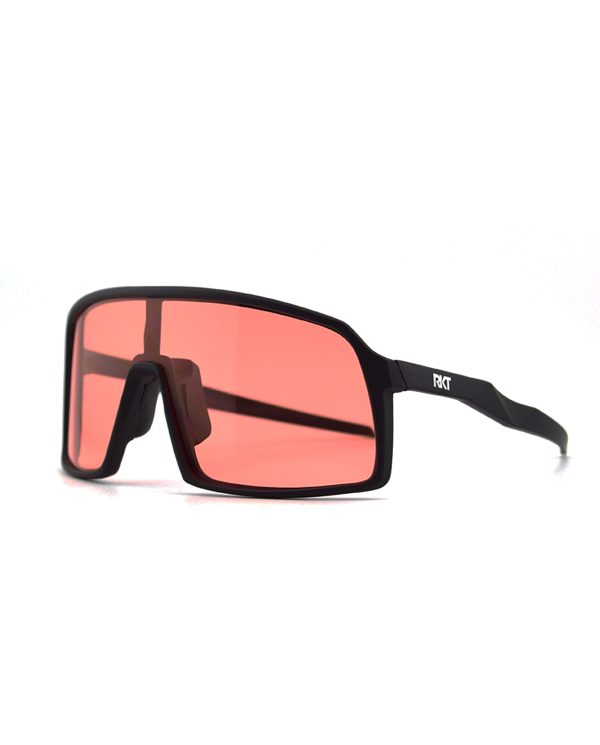 RKT Blaze Rose MTB glasses with rose-tinted lenses